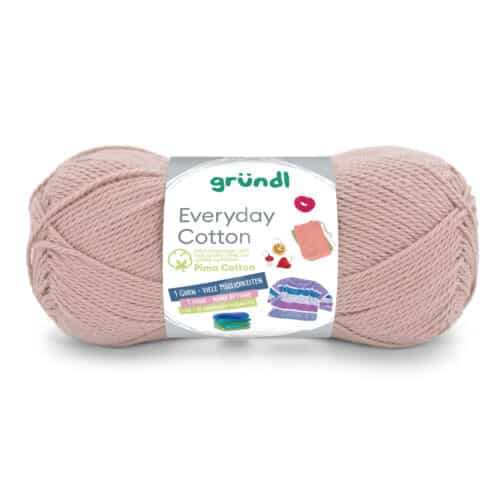 Gründl Everyday Cotton. 100 gr blød pimabomuld